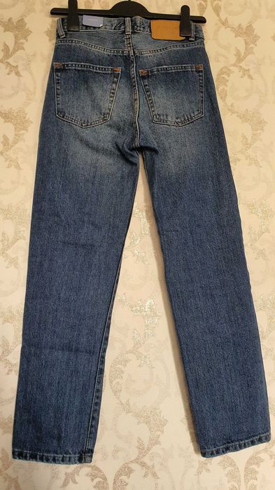 Джинсы Pull & Bear высокая талия НОВЫЕ синие