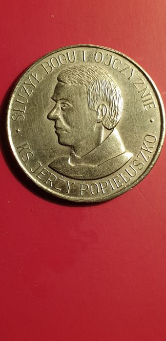 Medal Ks. JERZY POPIEUSZKO- 19.10.1984r.