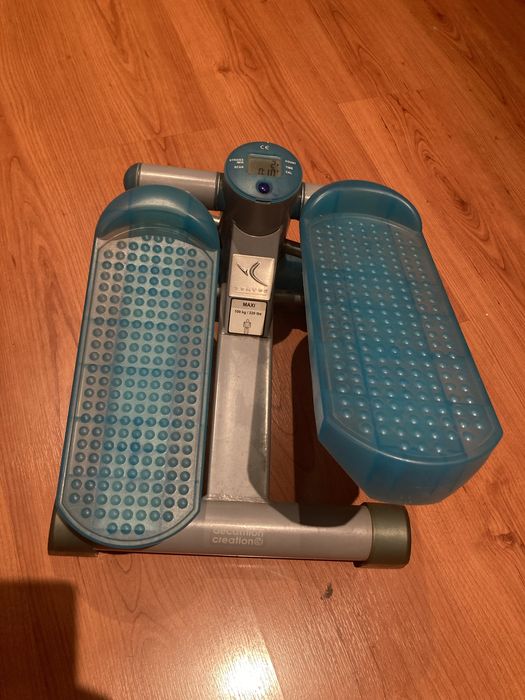 Maquina step / raquetes badminton e tenis