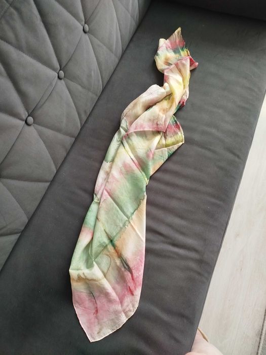 Chustka apaszka z jedwabiu