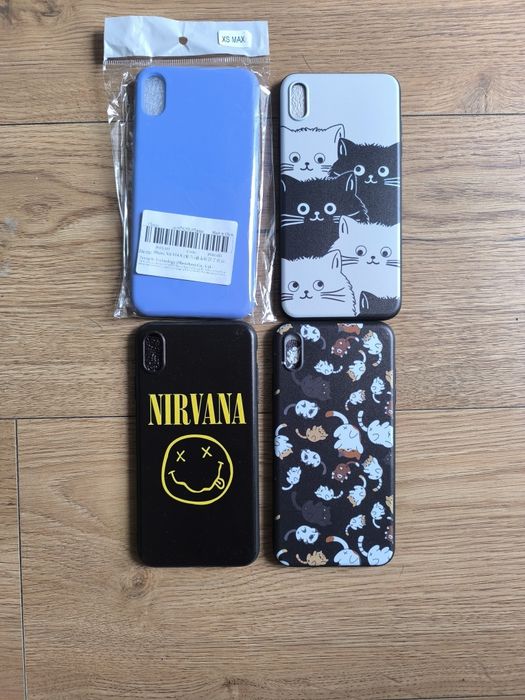 Etui case do IPhone XS-Max 4 szt.
