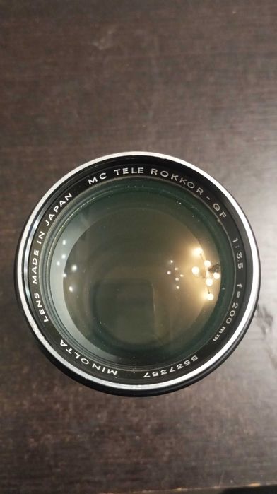 Obiektyw Minolta MC tele rokkor QF 1:3.5 200mm