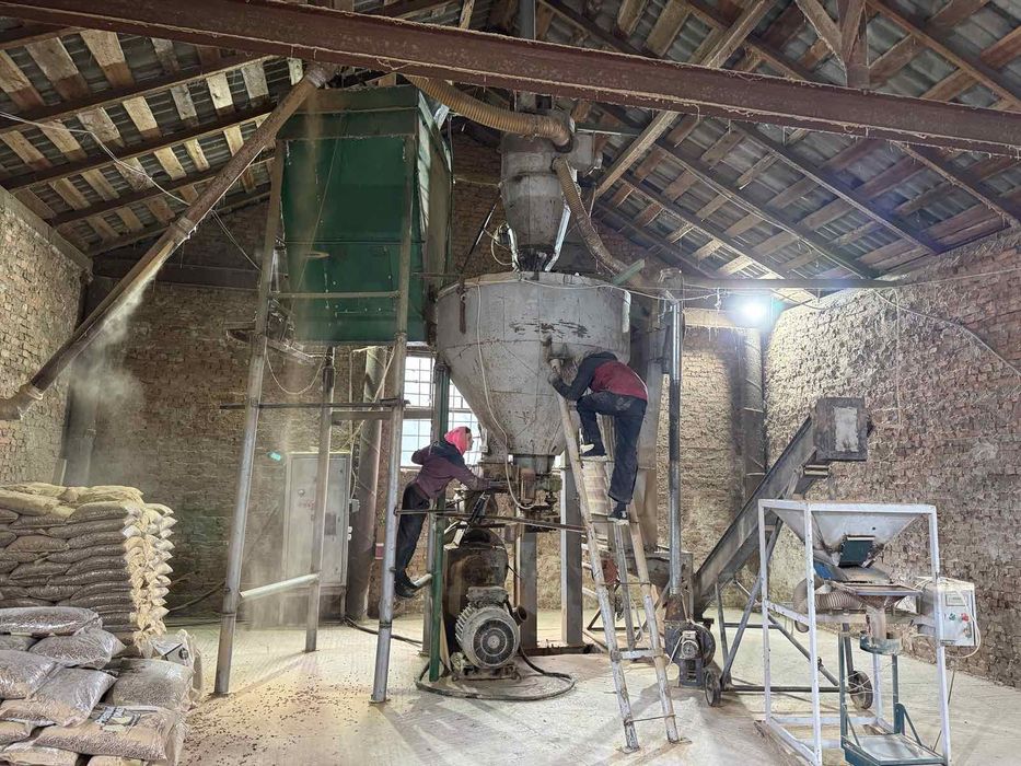 Лінія по виробництву паливної пілети