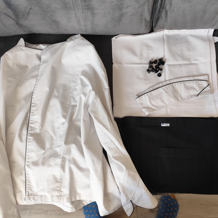 Ubranie na pracownię cukierniczą do szkoły