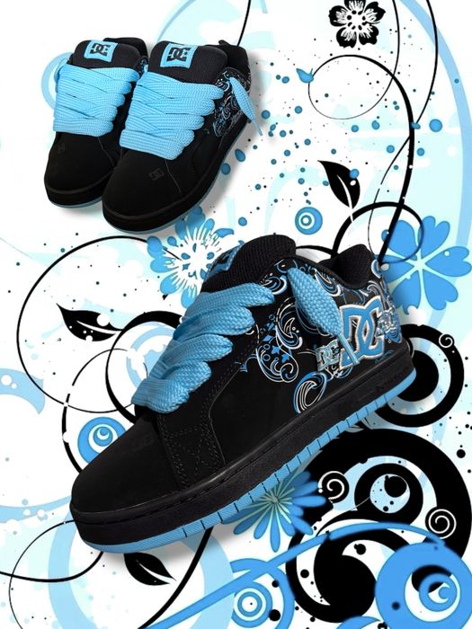 DC Shoes Court Graffik pixie rozmiar 40 (2 sznurówki gratis)