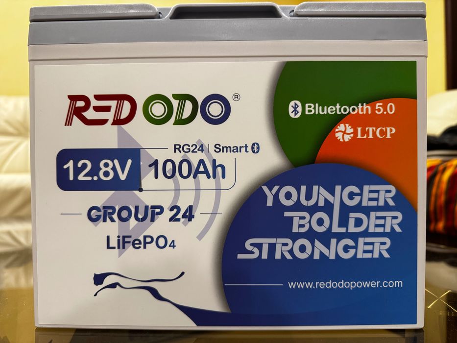 Наявність Акумулятор REDODO 12V 100Ah RG24 Smart Bluetooth LiFePo4