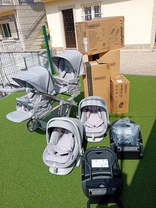 Carrinho Gémeos Bebecar