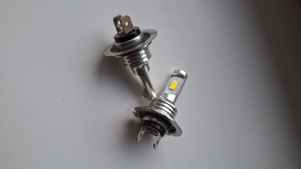 Żarówki LED H7 Mini CSP 3570 Plug&Play samochodowe komplet 2 szt. 12V
