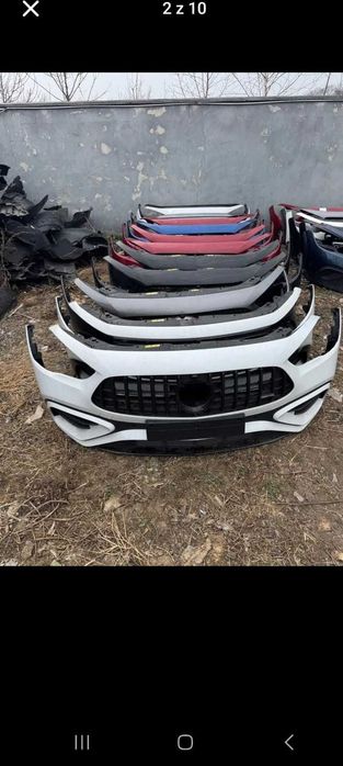 Бампер передній Mercedes  GLE, AMG 2024-25 р VW ID, Passat B9, Astra 6