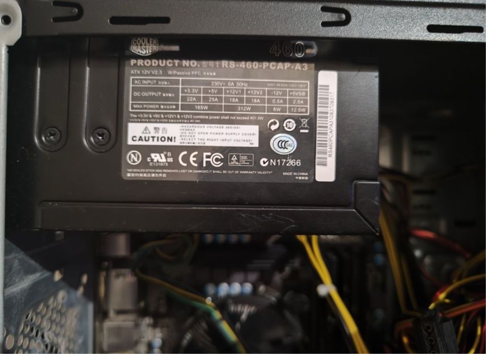 Компьютер Xeon E3-1270 v2, RX 560 4GB, 16GB DDR3