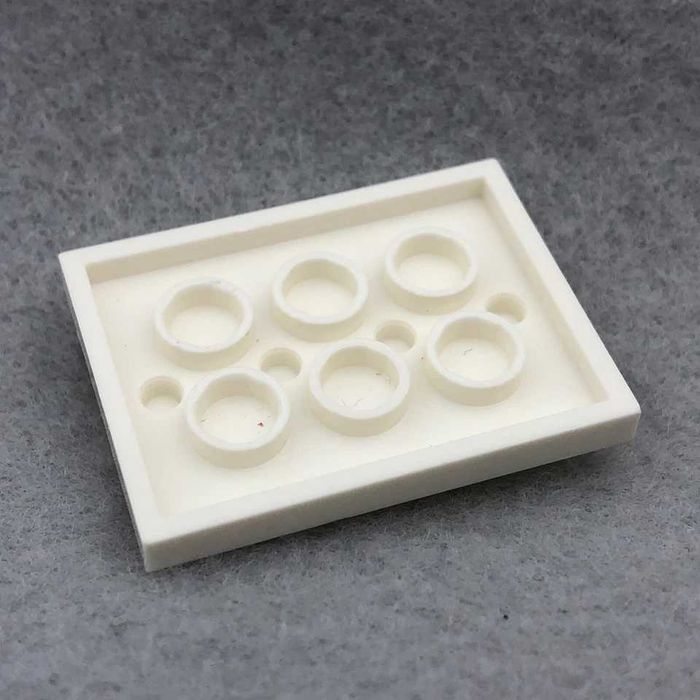 LEGO płytka 3x4 podstawka figurki biały 88646