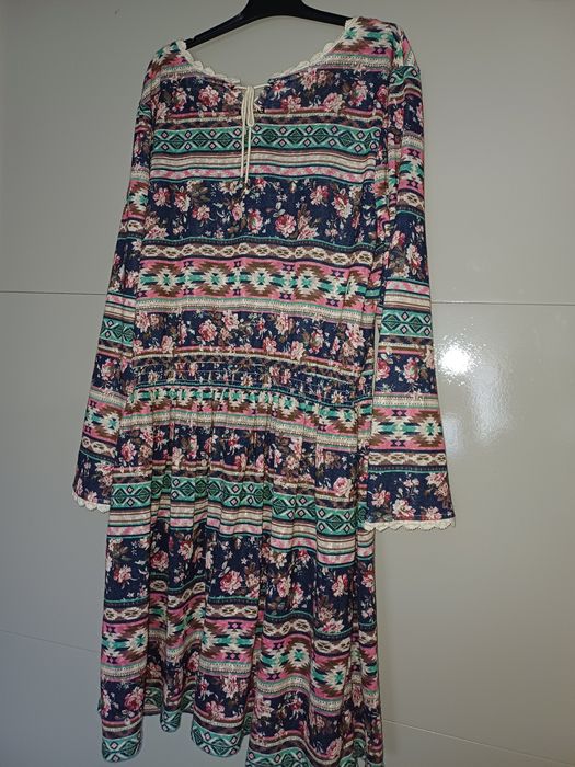 Vestido Springfield estampado.