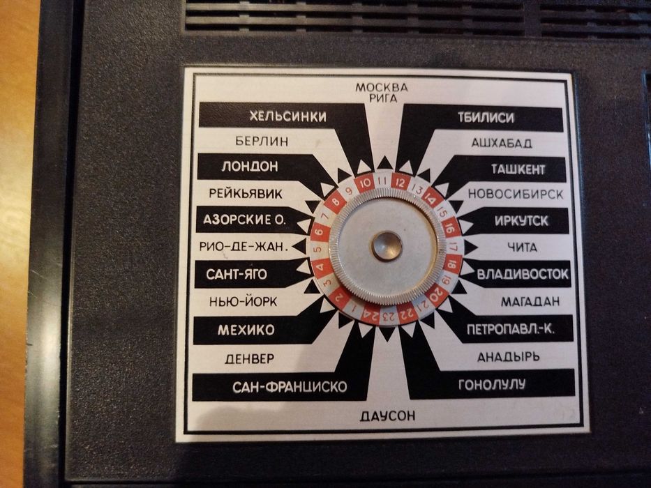 Установка оперативной директой связи "КРОМ-40"(УОТС) СССР. Радиоприемник Рига