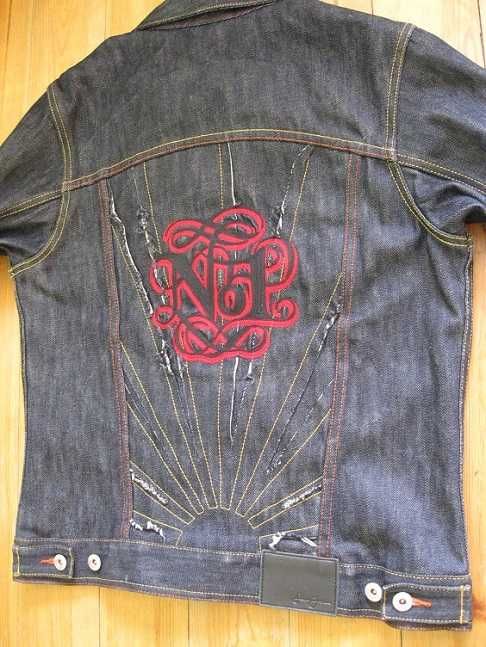 JEDYNA jak NOWA kurtka KATANA bluza SEAN JOHN vintage M/L diesel LEVIS