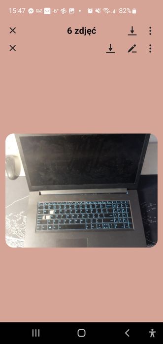 Laptop Lenovo-  uszkodzony