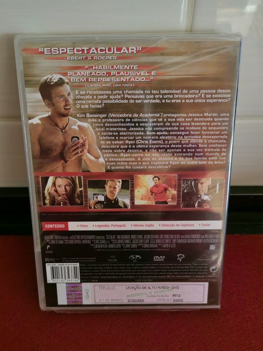 Filme DVD "Cellular: Ligação de Alto Risco"  - novo e selado
