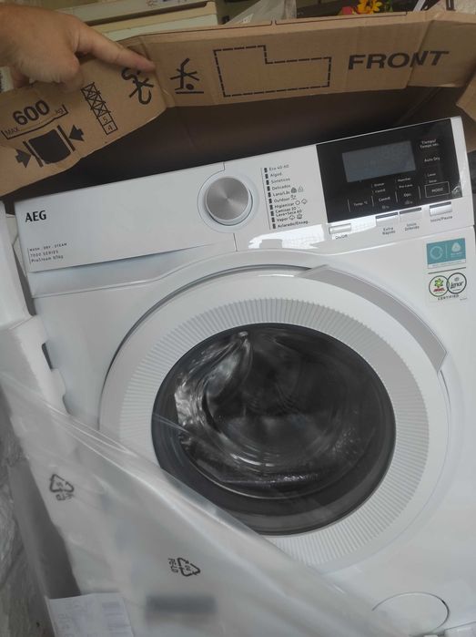 Embalada com garantia Máquina de lavar e secar roupa aeg