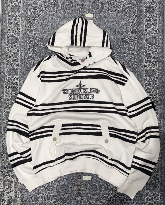 Stonе island x supreme spider hoodie
