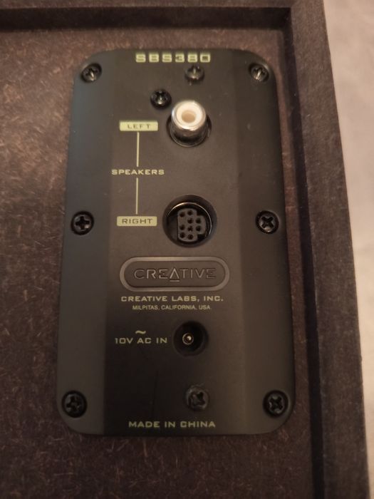 Subwoofer głośniki creative