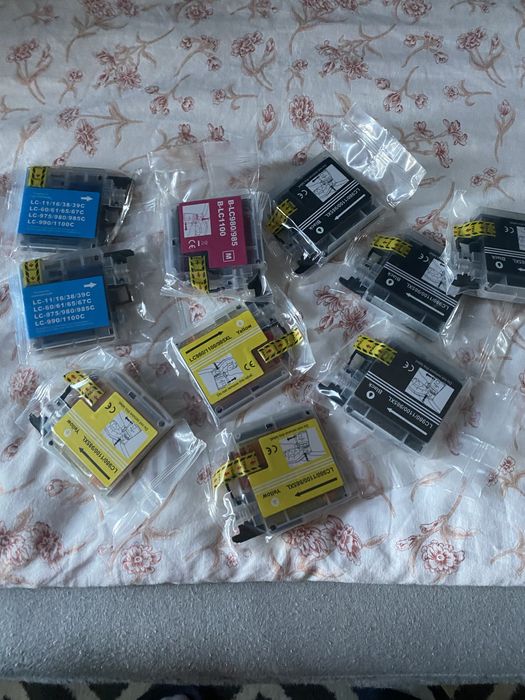 Tusze do Brother LC - 10 sztuk