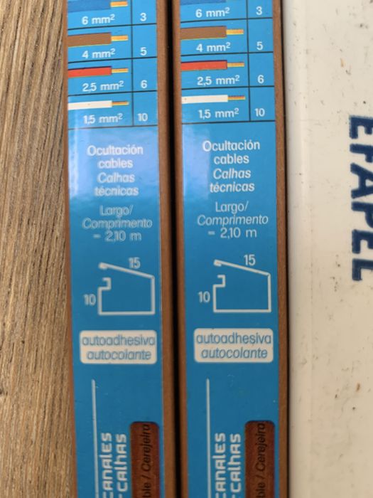 3 Calhas tecnicas novas