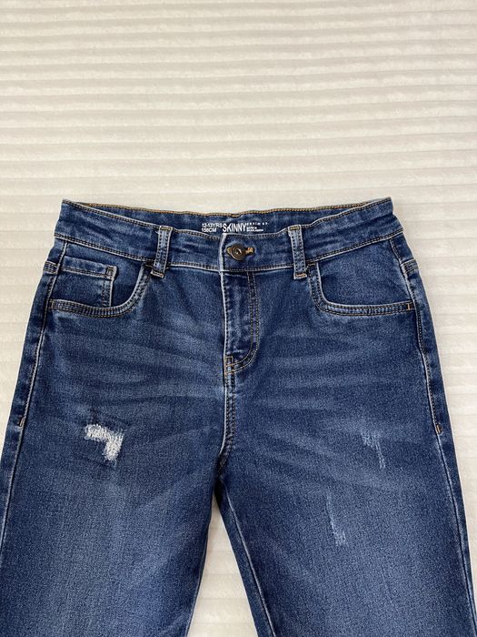 Calças de ganga, como novas, 12/13 anos (158cm)