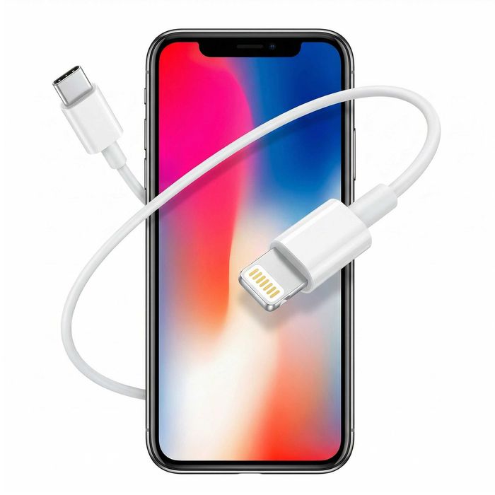 Kabel USB-C Lightning 1m do Apple iPhone 11 12 13 14 | Szybkie Ładowanie | NOWY