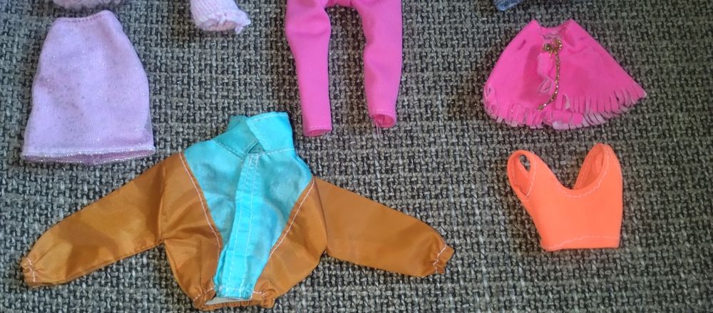 Lote roupas vintage Barbie