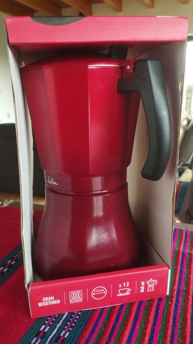 Cafeteira italiana indução Jata
