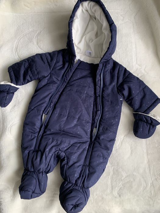 Зимовий дитячий комбінезон для новонароджених від 0-3