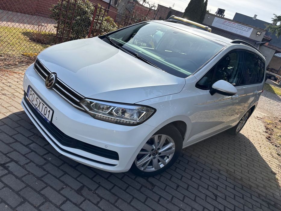 Volkswagen Touran 2.0TDI 7 miejsc SalonPL Pełen Serwis 1WŁ Climatronic AppConnect FV23%