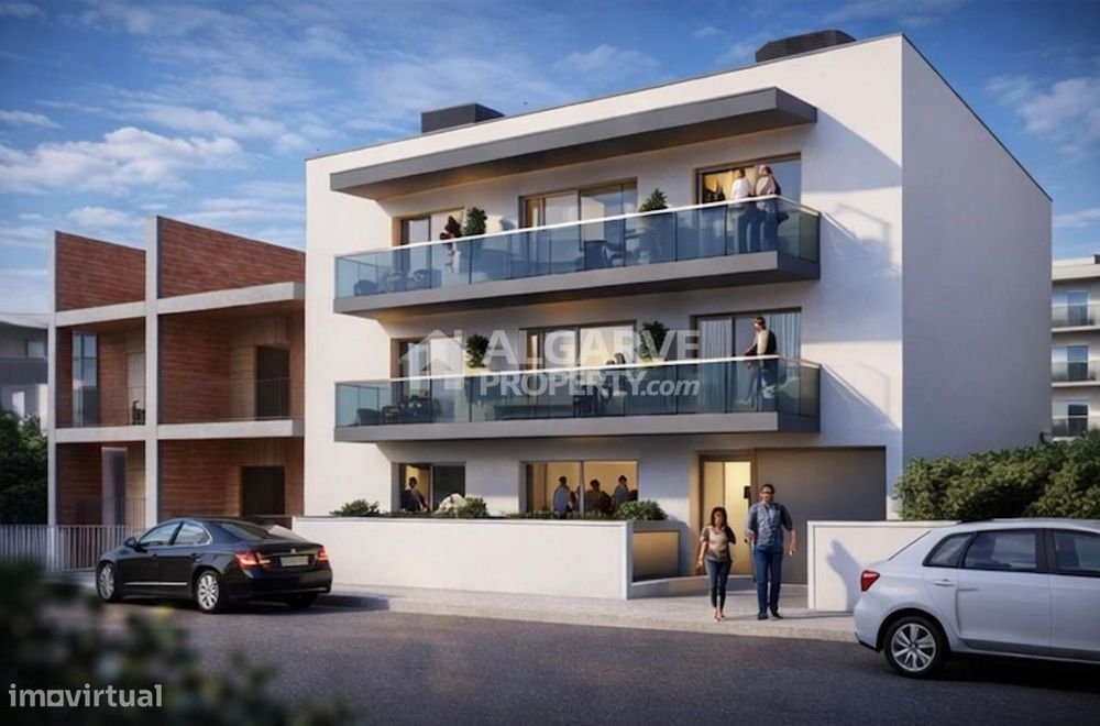 New T2 Apartment on the 1st Floor in Quarteira with Balcony and Natural Light