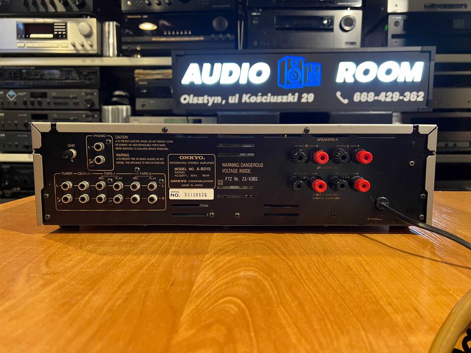 Onkyo Integra A-8015 Wzmacniacz Stereo, Vintage, Audio Room