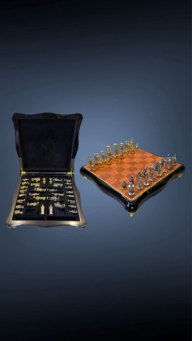 Антиквварні шахи  ексклюзивні шахмати  старинные  шахматы  комплект