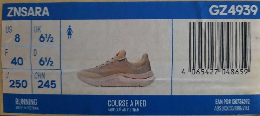 buty Adidas ZNSARA / BOOST / sneakersy LIFESTYLE / R. 40