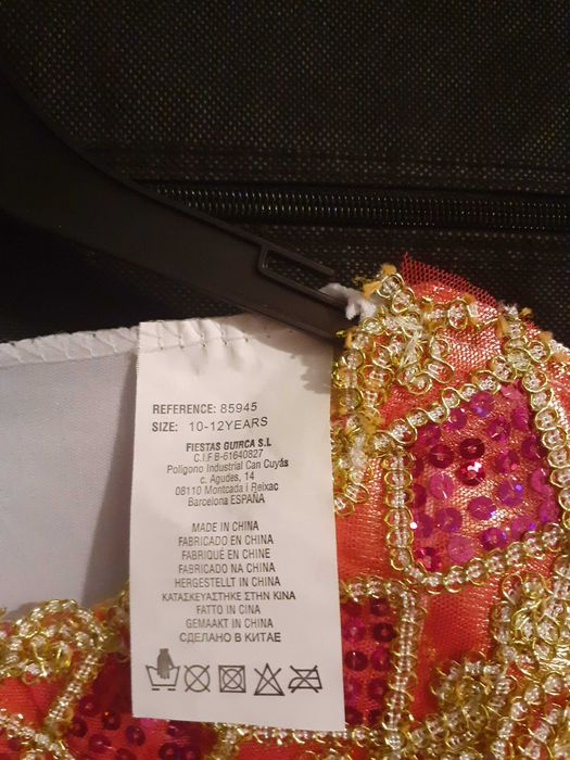 Fato Egípcia Criança