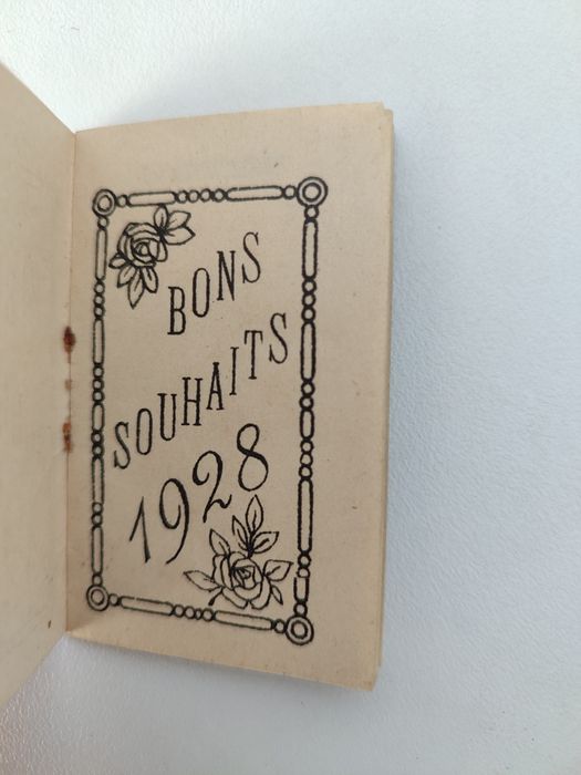 Agendas com calendário muito antigas