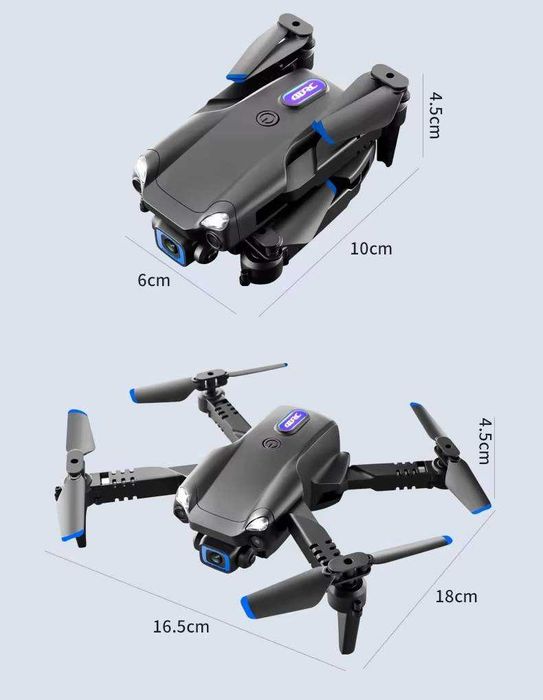 Dron 4DRC Mini V20 ELF 4K WiFi 3 baterie w zestawie.