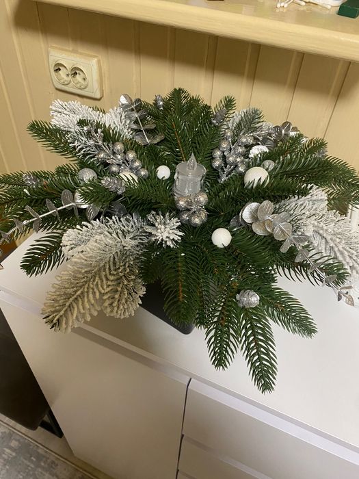 Новорічна композиція ,ручна робота ,виготовлення  на замовлення