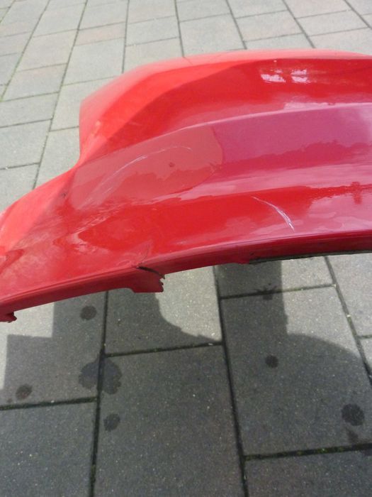 audi a3 8p zderzak przód przedni czerwony 8p080.7437h