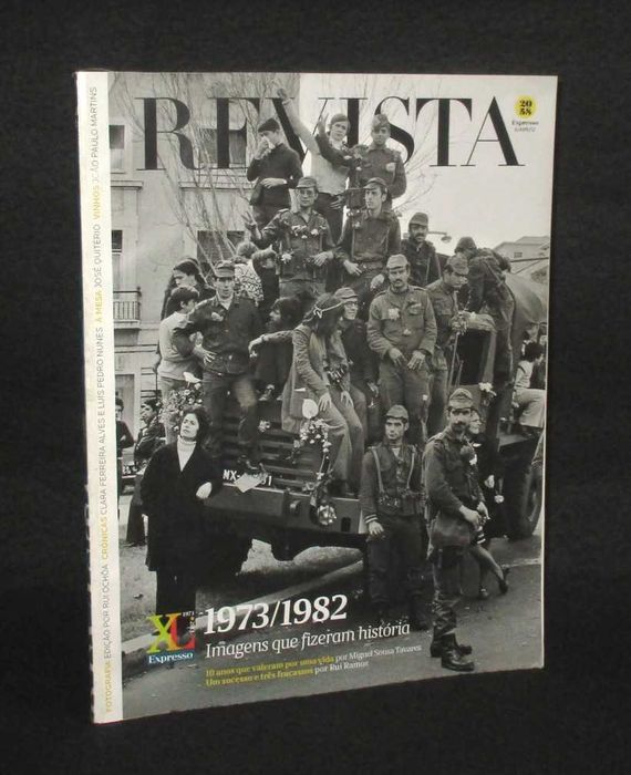 Livro Revista Expresso XL 1973/1982 Imagens que fizeram História