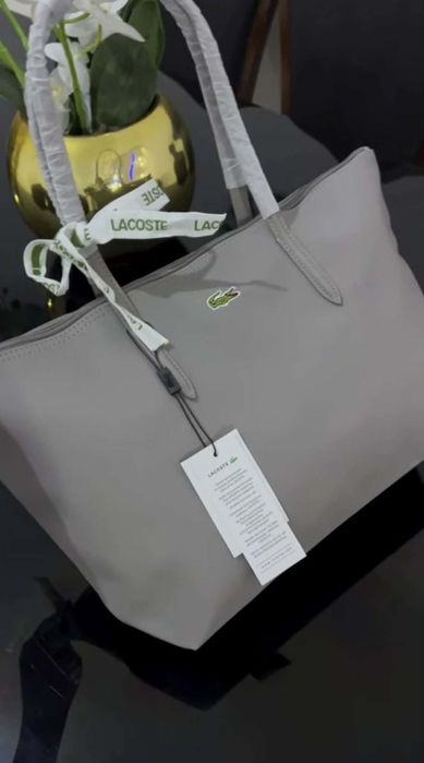 Bolsa Lacoste Nova Silver
