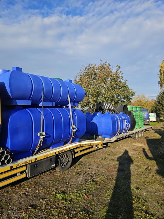 Szambo betonowe , montaż