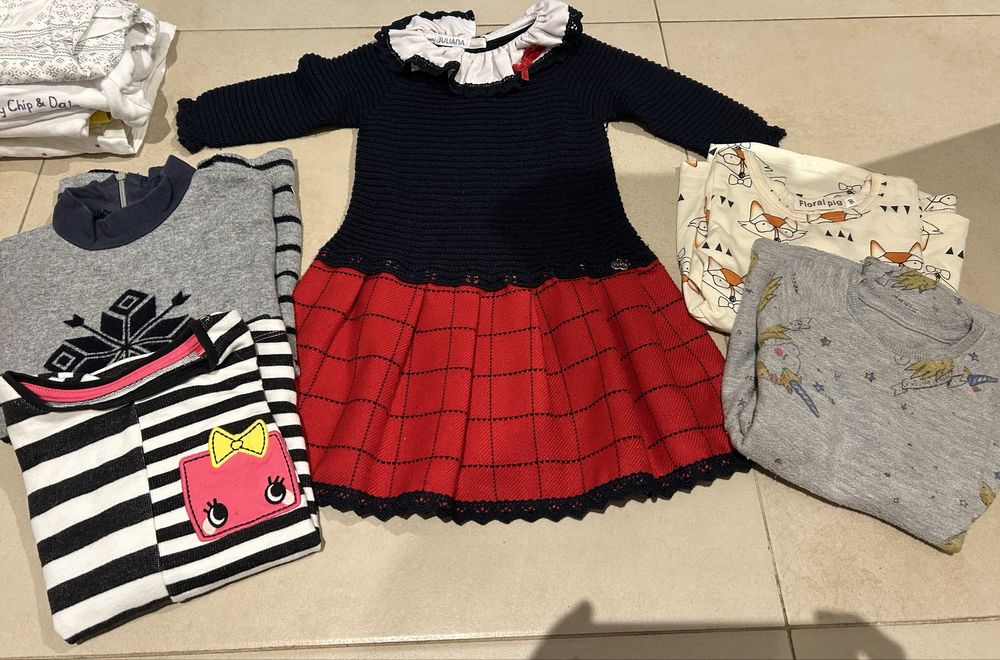 Lote roupa menina 65 peças