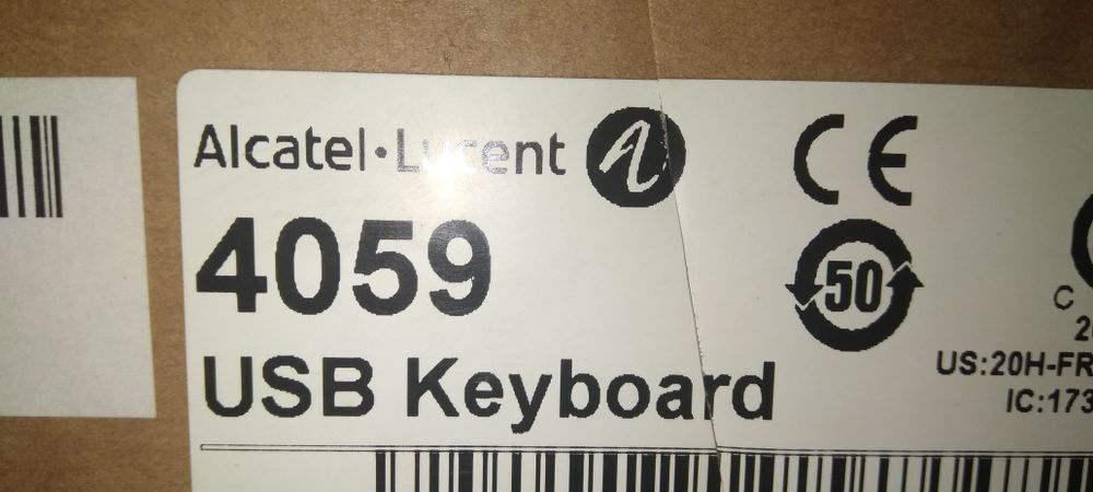 Teclado Mecânico Alcatel 4059 IP USB