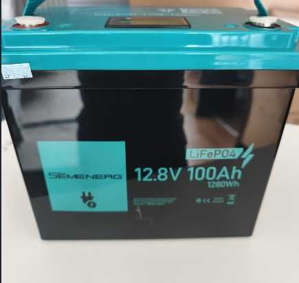 Акумулятор LiFePO4 12.8V 100Ah 1280Wh SEMENERG Mini (Новий)