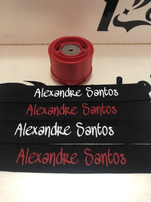 Fitas elásticas proteção carretos de pesca personalizadas