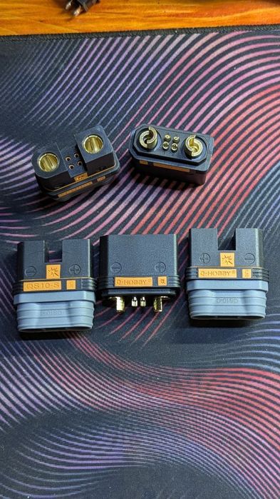 QS10-S силовой разъём для аккумулятора инвертора агродрон дрон fpv