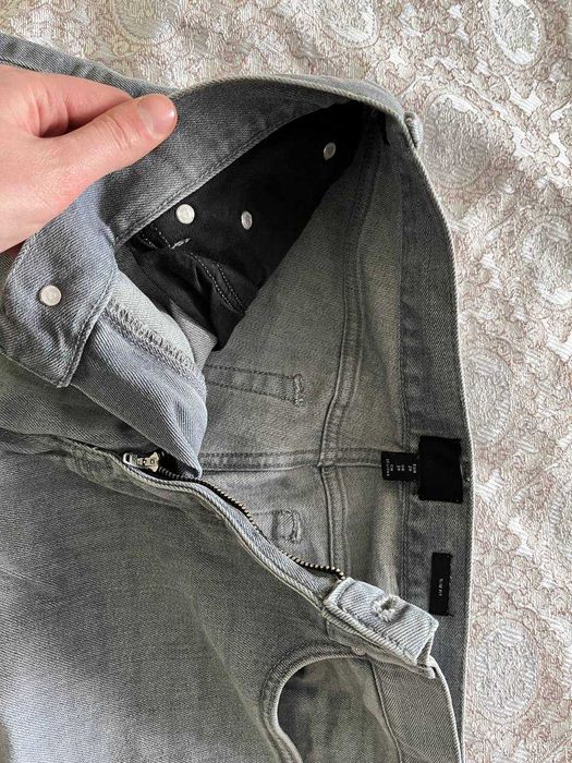 Шорти джинсові чоловічі H&M (оригінальні)  сірі