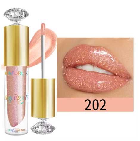 Brilho Labial Líquido 9 Cores – Hidratação e Glitter